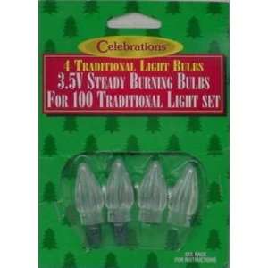  Celebrations Traditional Replacement Bulbs (TYRY2117) Pk/4 
