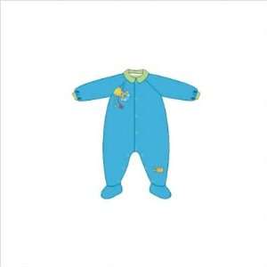   Monkey Stud Front Coverall Color Blue, Intended Size 12 Months Baby