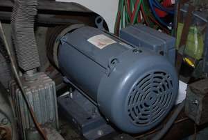 HP QUINCY AIR COMPRESSOR MODEL QR 25 340, SINGLE PHASE, WORKS 