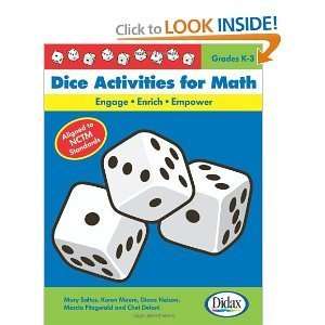 DiceActivities for Math bySaltus Dice Activities for Math Books