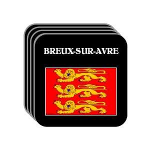   )   BREUX SUR AVRE Set of 4 Mini Mousepad Coasters 