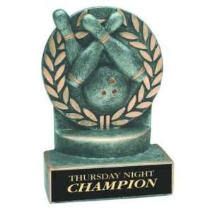  Bowling Wreath Award Trophy