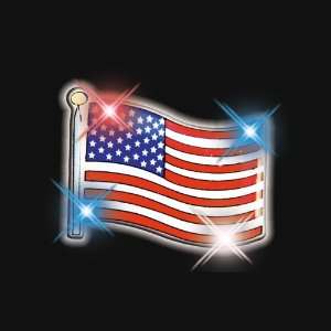  FBL EXCLUSIVE USA Flag Flashing Blinking Light Up Body 