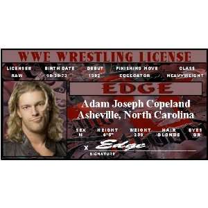 Edge   WWE   Collector Card