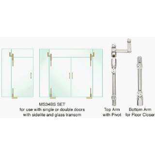   Sidelite and Glass Transom and MS6BS Transom/Sidelite Bracket   Set