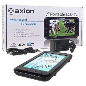  Axion AXN 8706 Portable Handheld Widescreen LCD Digital TV 