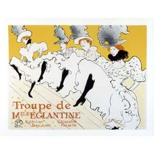  Troupe de Mlle Eglantine by Henri de Toulouse Lautrec   23 