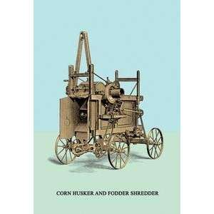  Vintage Art Corn Husker and Fodder Shredder   08174 0 
