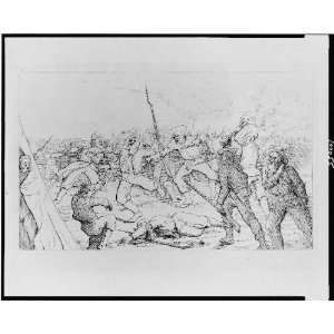 Fight,Confederate attack,Union troops,William Wilson,Santa 