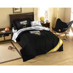  Towson Tigers NCAA Bed in a Bag (Twin) 
