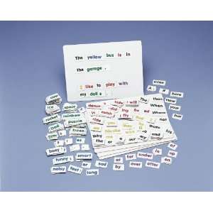   Color Coded Words Set   Includes five 9 x 12 Boards and 400+ words