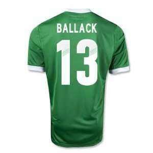 New Soccer Jersey Euro 2012 Ballack # 13 New Germany Away Green Short 