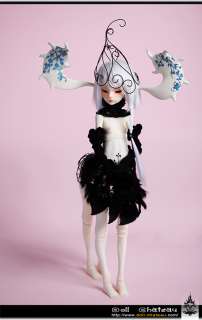 Alberta Doll Chateau 1/4 girl super dollfie size MSD bjd  