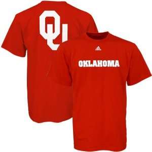   Sooners Crimson Preschool Prime Time T shirt