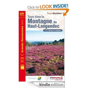 Tours dans la Montagne du Haut Languedoc e topo® (TopoGuides GR 