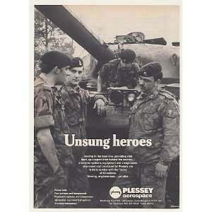  1977 Front Line Soldiers Unsung Heroes Plessey Aerospace 
