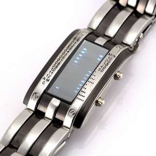 Shows Your Own Personality   Mens Boys Stainless Silver+ Black Wrist 