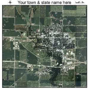  Aerial Photography Map of Nevada, Iowa 2011 IA Everything 