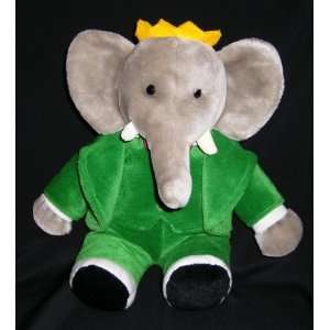  BABAR THE ELEPHANT with GREEN SUIT (GUND) Toys & Games