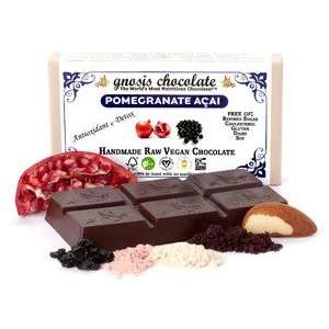 Gnosis Pomegranate Acai Raw Chocolate Bar