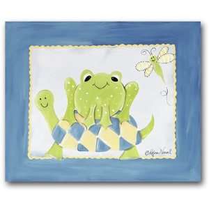  Frog & Turtle Canvas Reproduction Baby