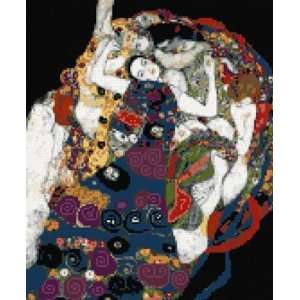  Maiden By Klimt Counted Cross Stitch Kit 