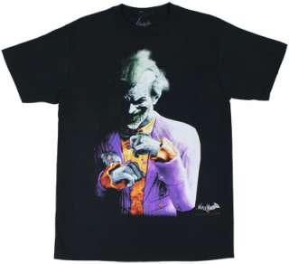 The Joker   Batman Arkham City T shirt  