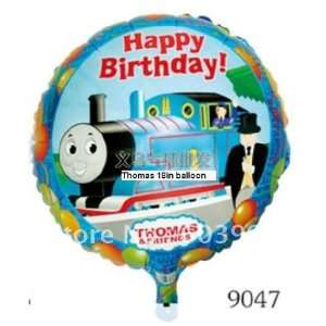   tank engine happy birthday helium mylar balloon party balloon helium