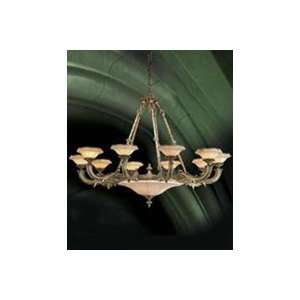  6070 10   Turin Alabaster Chandelier   Chandeliers