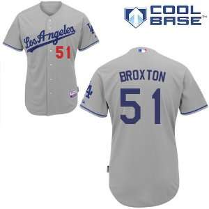  Jonathan Broxton Los Angeles Dodgers Authentic Road Cool 