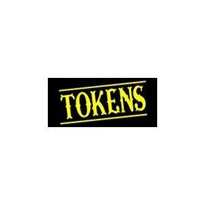  Tokens Simulated Neon Sign 12 x 27