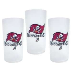    Tampa Bay Buccaneers 3 Pack Frosted Tumblers