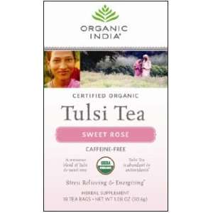 Tulsi Tea Organic Sweet Rose 18 Bags