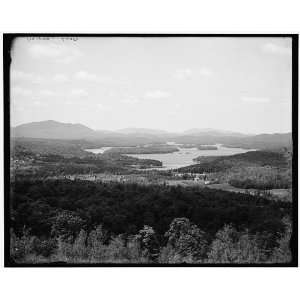  Lower Saranac Lake from Mount Pisgah,Adirondack Mtns.,N.Y 
