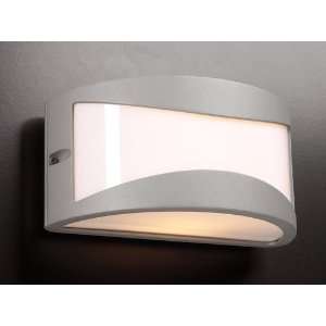 Baco Outdoor Wall Sconce Finish Architectural Silver 