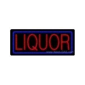  Liquor Outdoor LED Sign 13 x 32