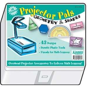  6 Pack KAGAN PUBLISHING PROJECTOR PALS GEOMETRY & SHAPES 