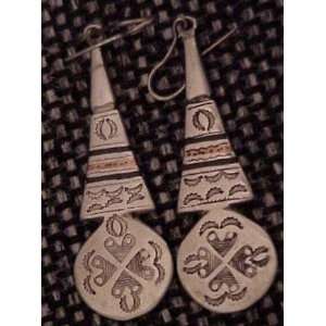 Tuareg Silver Earrings 