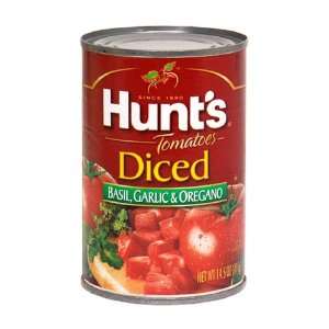 Hunts Diced Tomatoes, Basil, Garlic & Oregano, 14.5 oz (411 g)  