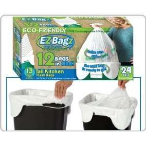  EZ BagZ 13 Gallon 2 Sets of 12 Bags