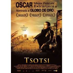 Tsotsi Poster Spanish 27x40 Presley Chweneyagae Mothusi Magano Israel 