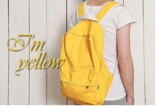 Quality Canvas Backpack Bag New style 7 color Free ship  