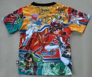 Bakugans Battle Girls Boys Kids T Shirt Sz S Age 2 4 #03  