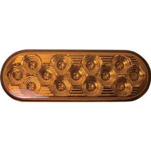  Trux Accessories LED Truck Light   6in. Oval, Amber