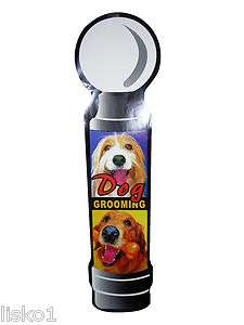 ASCOT 3 FOOT TALL ANIMAL / DOG GROOMING POLE DECAL, EASY INSTALL 
