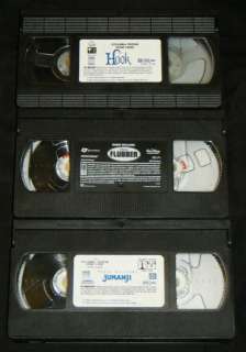 ROBIN Williams VHS Movies   HOOK, Flubber, & JUMANJI  
