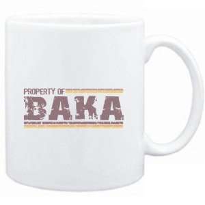 Mug White  Property of Baka   Vintage  Female Names 