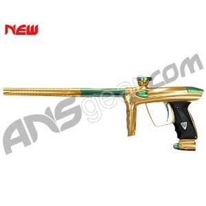  DLX Luxe 2.0 Paintball Gun   Gold/Slime Green Sports 