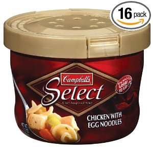 Campbells Select Harvest Chicken with Egg Noodles, 15.3 Ounce Can 