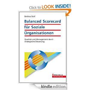 Balanced Scorecard für Soziale Organisationen Qualität und 